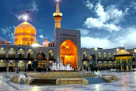 آیین بسته‌بندی نبات متبرک در حرم امام رضا(ع)+ تصاویر
