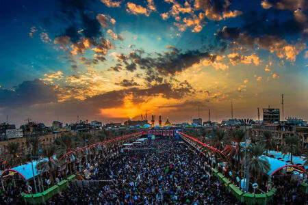 تصاویری از کربلا که روح انسان را به پرواز در می‌آورد 